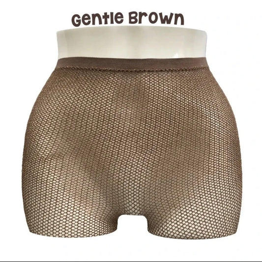 Plus Size Gentle Brown Glitter stocking